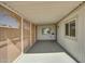 Spacious screened-in patio providing a seamless transition between indoor and outdoor living at 3104 E Broadway Rd -- # 287, Mesa, AZ 85204
