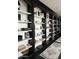 Built-in bookshelves lining the wall, providing ample display and storage space for books and décor at 3446 E Knoll St, Mesa, AZ 85213