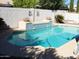 Sparkling pool featuring water feature and easy access, perfect for relaxation and recreation at 4150 E Harvard Ave, Gilbert, AZ 85234