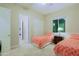 Bedroom featuring twin beds, soft carpet, and a window with a view at 6044 E Hodges St, Cave Creek, AZ 85331