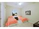 Bedroom featuring twin beds, soft carpet, and a window with a view at 6044 E Hodges St, Cave Creek, AZ 85331