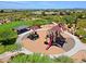 Community park featuring a playground, picnic area, and expansive green space with desert landscaping at 6044 E Hodges St, Cave Creek, AZ 85331