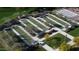 Overhead shot of the community's shaded Bocce Ball courts at 6792 W Willow Way, Florence, AZ 85132