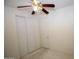 Bedroom with neutral walls, plush carpet, and a ceiling fan at 9763 W Butler Dr, Peoria, AZ 85345