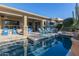 Relaxing backyard pool with a covered patio and outdoor kitchen at 14741 E Mountain Majesty --, Fountain Hills, AZ 85268
