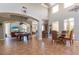 Spacious community recreation area with pool table, dining and seating at 16013 S Desert Foothills Pkwy # 1133, Phoenix, AZ 85048