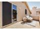 Relaxing patio space with outdoor furniture and view of community, perfect for entertaining at 16834 S 20Th Pl, Phoenix, AZ 85048