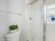 This bathroom features a shower and a toilet with a modern design at 21090 E Camina Buena Vis, Queen Creek, AZ 85142