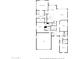Detailed floor plan displaying the layout of a spacious home, including bedrooms, bathrooms, and living areas at 21090 E Camina Buena Vis, Queen Creek, AZ 85142