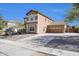 Spacious two-story house featuring a three car garage and wide driveway at 2987 E Powell Way, Gilbert, AZ 85298