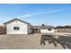 The house features a large backyard, gravel groundcover, and a covered patio at 3037 E Pueblo Ave, Mesa, AZ 85204