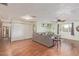 Spacious living room featuring wood floors and neutral tones at 3607 N 21St Ave, Phoenix, AZ 85015