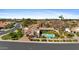 Expansive home features lush landscaping, a private pool, and a charming backyard oasis at 4066 E Grandview St, Mesa, AZ 85205