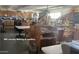 Well-equipped craft room with multiple workstations and storage cabinets for hobbies at 4701 E Walatowa St, Phoenix, AZ 85044