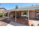 Spacious covered patio offering great backyard views and outdoor entertaining space at 7138 W Sierra Vista W Dr, Glendale, AZ 85303