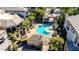 Inviting community pool area with a hot tub and ample seating for residents at 7400 E Gainey Club Dr # 123, Scottsdale, AZ 85258