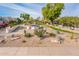 Expansive community landscape with cacti, succulents, and well-manicured lawns at 8401 N 84Th Pl, Scottsdale, AZ 85258
