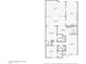 Layout of the floorplan with bedrooms, bathrooms, kitchen, dining room, living room, garage, patio, and laundry room at 9926 W Lancaster Dr, Sun City, AZ 85351