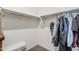 This walk in closet is ready for you to store your belongings at 1189 E Tyler Ln, Casa Grande, AZ 85122