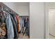 This walk in closet offers plenty of space for storage at 1189 E Tyler Ln, Casa Grande, AZ 85122