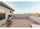 Enjoy mountain views from the spacious roof deck with lounge area and seating at 1936 W Kinfield Trl, Phoenix, AZ 85085