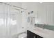 Bathroom with a shower and bathtub combination, a toilet and a vanity at 29534 N 128Th Ln, Peoria, AZ 85383