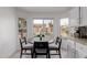 Breakfast nook with a view of the pool at 3234 E Marco Polo Rd, Phoenix, AZ 85050