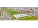 Enjoy a community park featuring a basketball court, playground, and well-maintained green space perfect for outdoor activities at 3830 E Appaloosa Rd, Gilbert, AZ 85296