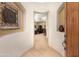 Warm and welcoming foyer leads into the home with archways and tile flooring for an inviting atmosphere at 5370 S Desert Dawn Dr # 39, Gold Canyon, AZ 85118
