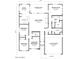 Detailed floor plan showcasing the layout of a spacious home with a Primary suite, bedrooms, and a two-car garage at 5981 N Nigal Rd, Casa Grande, AZ 85194