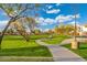 Expansive green space with walking paths encourages an active lifestyle and offers scenic views at 835 E Virgo Pl, Chandler, AZ 85249