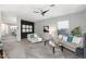 Comfortable living room featuring plush seating, stylish decor, and a calming atmosphere at 835 E Virgo Pl, Chandler, AZ 85249