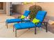 Outdoor patio featuring comfortable lounge chairs, creating a relaxing space at 835 E Virgo Pl, Chandler, AZ 85249