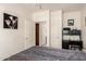 Bedroom with workspace at 10960 E Monte Ave # 131, Mesa, AZ 85209