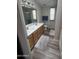 Bathroom with double sink vanity, modern fixtures, and a clean, functional design at 11411 N 91St Ave # 175, Peoria, AZ 85345