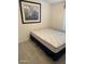 Neutral bedroom featuring plush carpet and a comfortable bed with a flower painting above it at 11411 N 91St Ave # 175, Peoria, AZ 85345