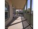 Covered front porch provides ample space for outdoor seating and relaxation at 11411 N 91St Ave # 175, Peoria, AZ 85345