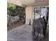 Covered patio featuring concrete flooring and access to the home's interior with backyard views at 11411 N 91St Ave # 175, Peoria, AZ 85345