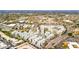Stunning aerial view showcasing the community, lush landscaping and surrounding neighborhood at 1717 E Morten Ave # 7, Phoenix, AZ 85020