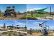 Community playgrounds with modern designs offer fun and engaging play spaces for children of all ages at 1953 W Kinfield Trl, Phoenix, AZ 85085