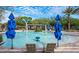 Gathering-friendly splash pad with playful water features for community fun at 1953 W Kinfield Trl, Phoenix, AZ 85085
