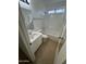 Bright bathroom with tile floors, updated fixtures, tub and shower at 21443 N 29Th Dr, Phoenix, AZ 85027