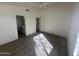 Bedroom featuring gray carpet, neutral walls, and attached bathroom at 21443 N 29Th Dr, Phoenix, AZ 85027