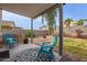 Charming backyard patio area perfect for relaxing and enjoying the outdoors at 22644 W Mohave St, Buckeye, AZ 85326