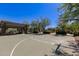 Outdoor basketball court with shade structures, perfect for recreational games in the community at 22644 W Mohave St, Buckeye, AZ 85326