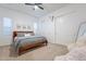 Comfortable bedroom with plush carpet, closet, and neutral walls, perfect for restful nights at 6130 E Bramble Berry Ln, Cave Creek, AZ 85331