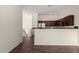 Modern kitchen with stainless steel appliances and bar-style seating at 17150 N 23Rd St # 249, Phoenix, AZ 85022