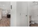 Hallway view featuring kitchen and bathroom at 2650 W Union Hills Dr # 91, Phoenix, AZ 85027