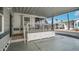 Covered patio has outdoor seating, providing a relaxing outdoor space at 60 S Jacknife Dr, Apache Junction, AZ 85119