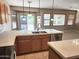 This kitchen has ample counter space, stainless steel appliances, and a view of the backyard at 6460 S Springs Pl, Chandler, AZ 85249